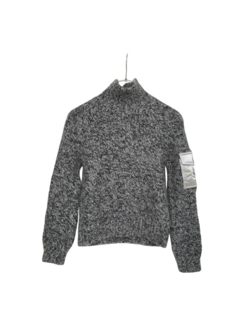 Moncler Ciclista Sweater Gray Wool Alpaca S
